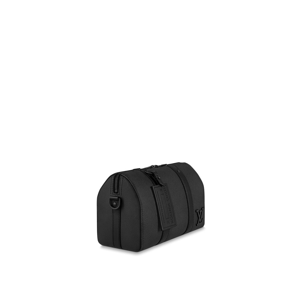Louis Vuitton City Keepall LV Aerogram in Black M59255 - Photo-2