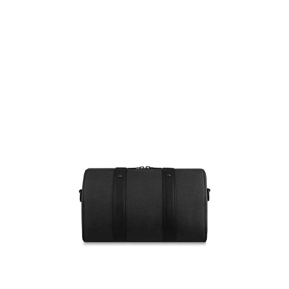 Louis Vuitton City Keepall LV Aerogram in Black M59255 - Photo-3
