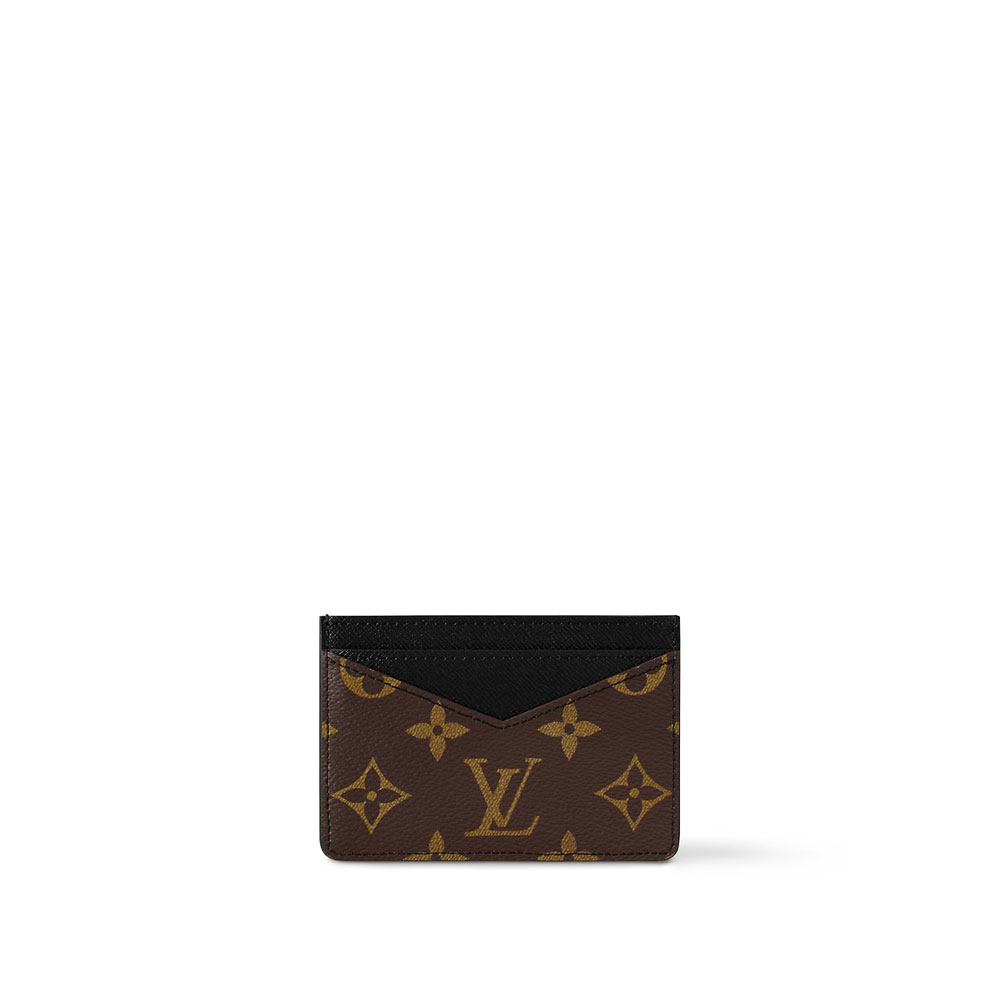 Louis Vuitton Neo Porte Cartes Monogram Macassar Wallet M60166