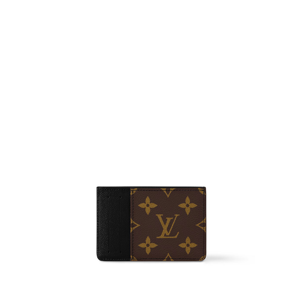 Louis Vuitton Neo Porte Cartes Monogram Macassar Wallet M60166 - Photo-3