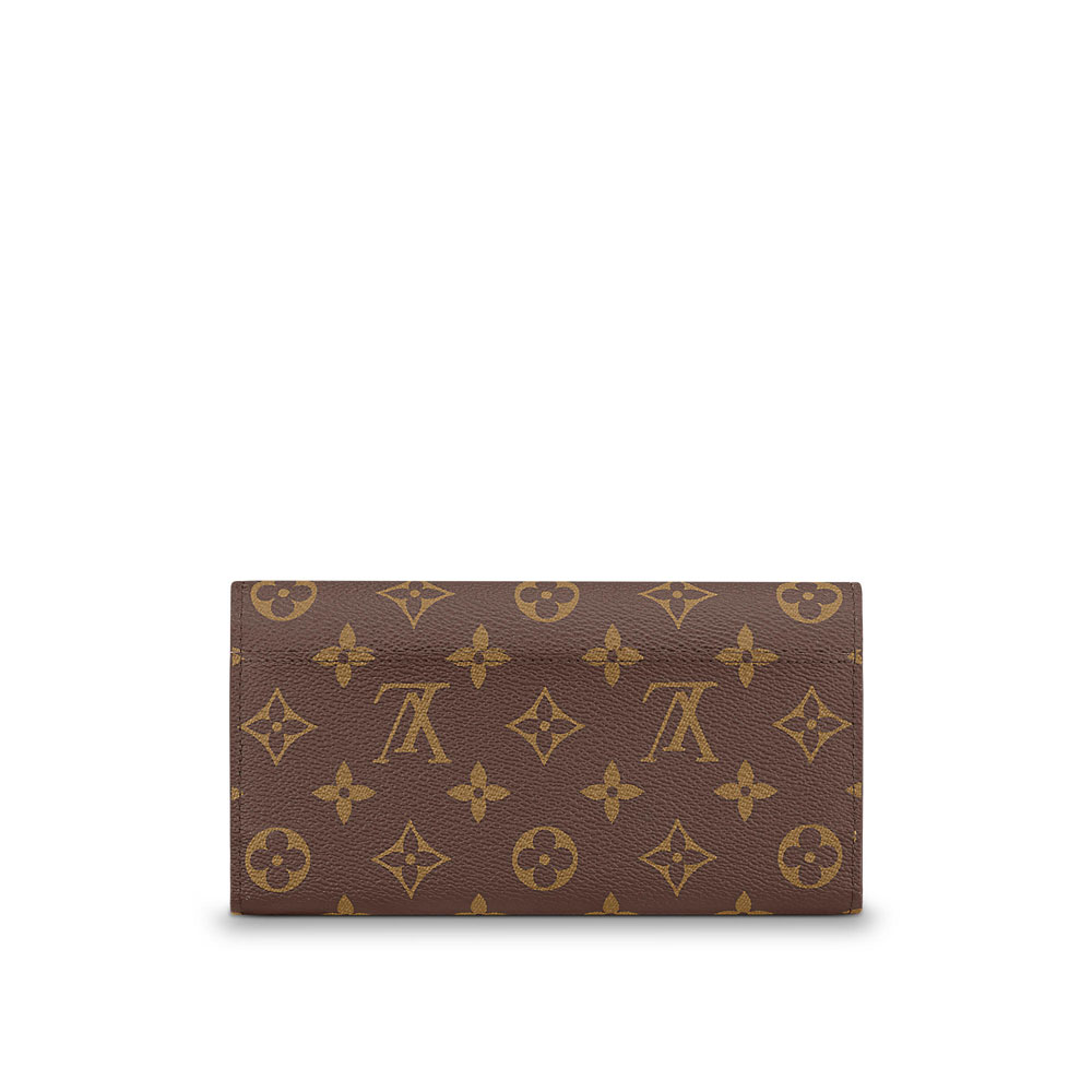 Louis Vuitton Designer Wallet in Leather Canvas Sarah M62086 - Photo-3