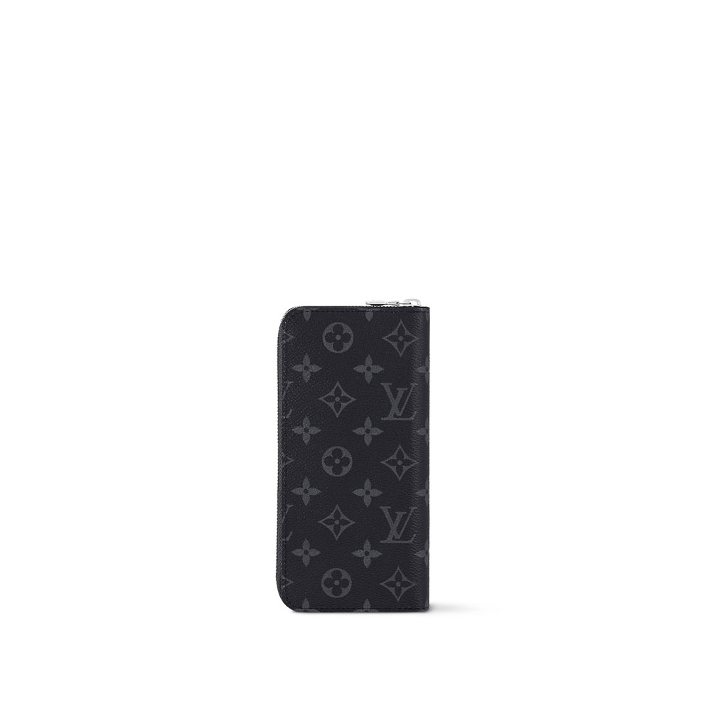 Louis Vuitton Zippy Wallet Vertical Monogram Eclipse M62295 - Photo-3