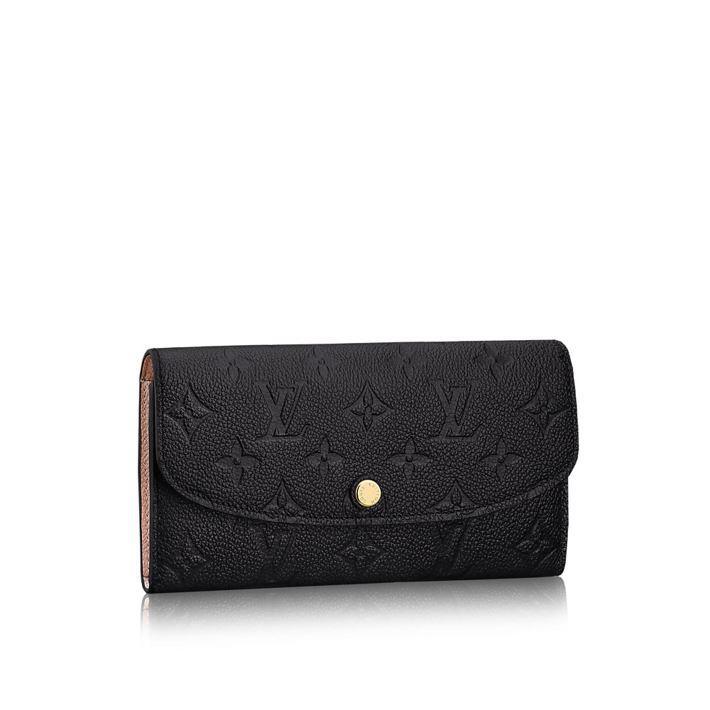 Louis Vuitton Monogram Empreinte Leather Emilie Wallet for Women M62369