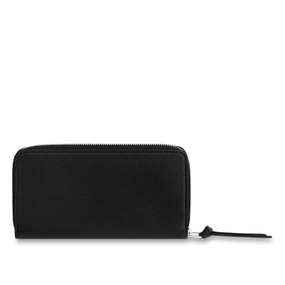 Louis Vuitton Lockme Zippy Wallet Lockme Leather in Black M62622 - Photo-4