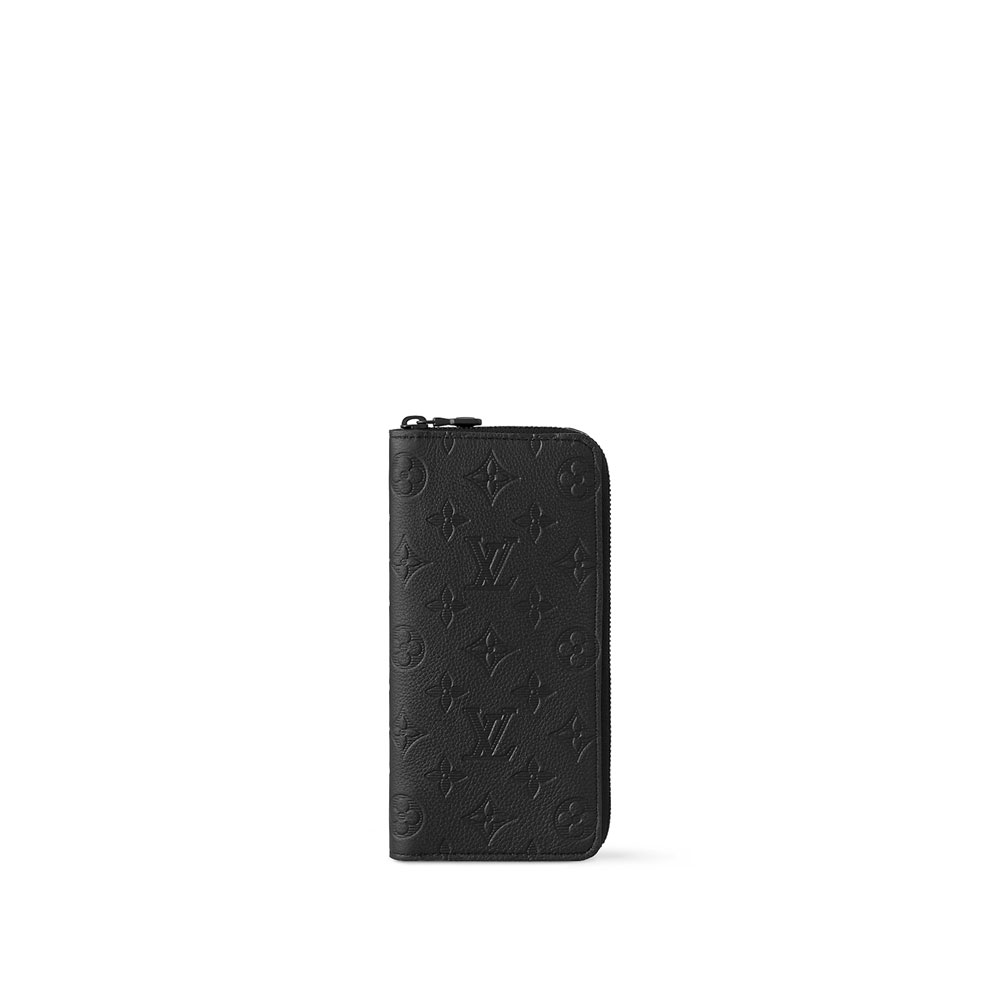 Louis Vuitton Zippy Wallet Vertical Monogram Shadow Leather M62902