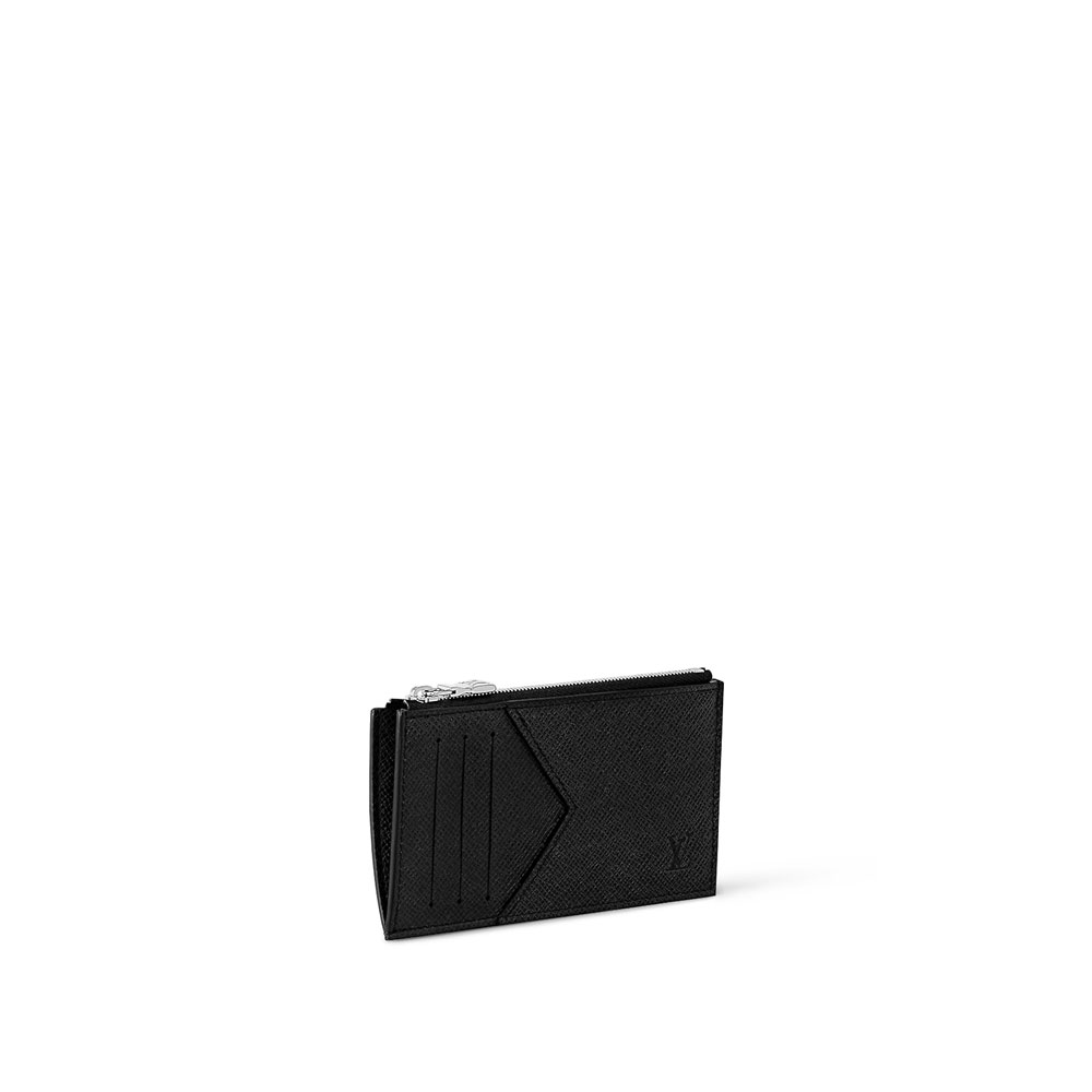 Louis Vuitton Coin Card Holder Taiga M62914 - Photo-2