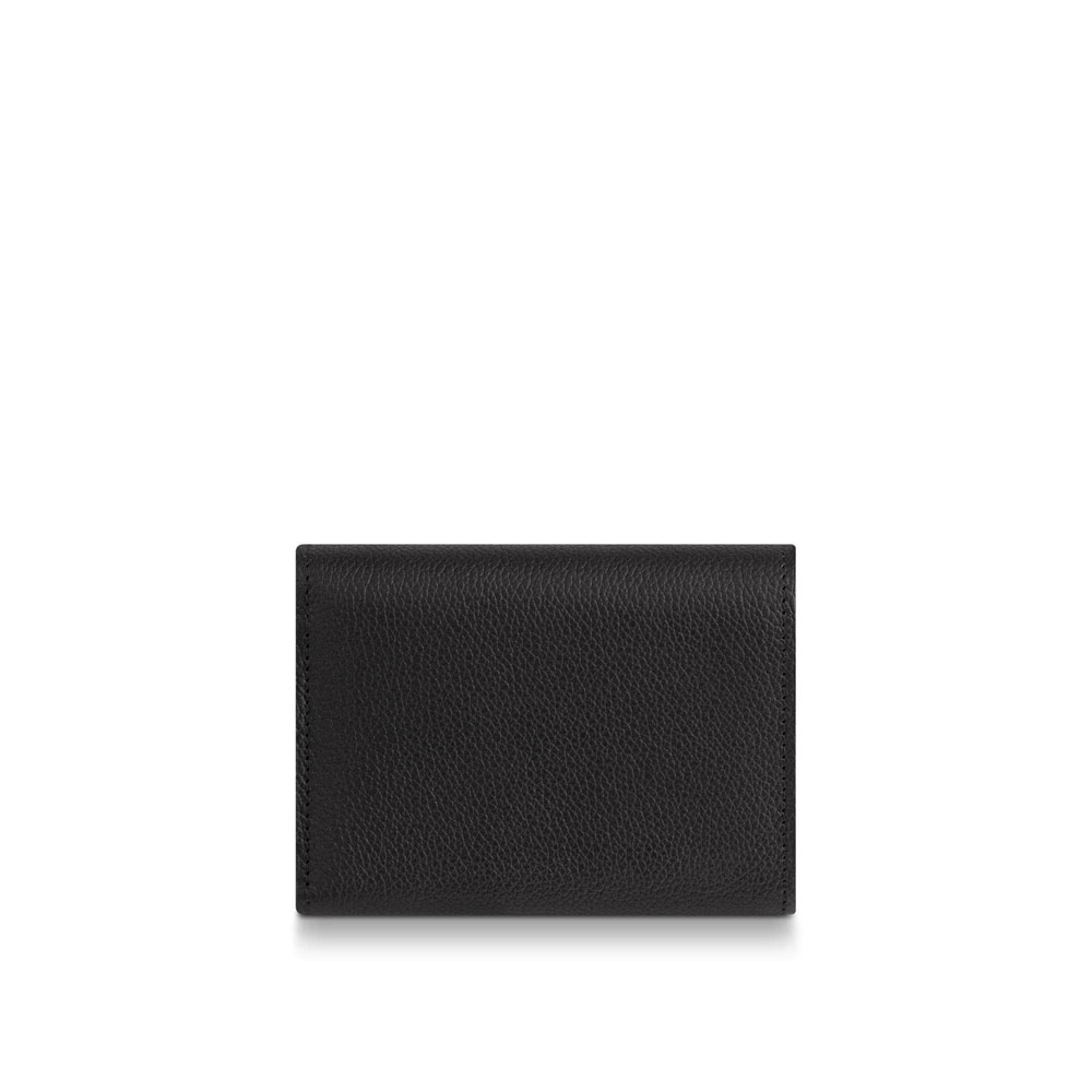 Louis Vuitton MyLockMe Compact Wallet Lockme Leather in Black M62947 - Photo-4