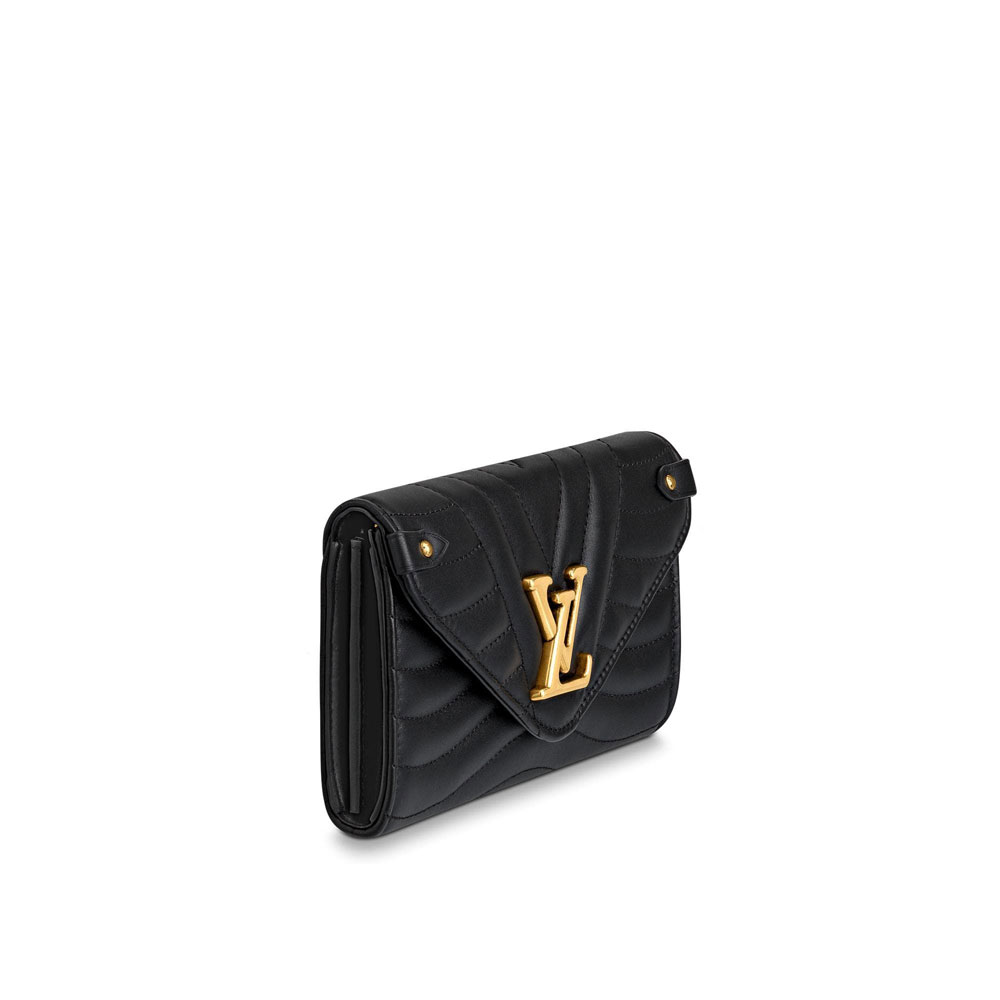 Louis Vuitton New Wave Long Wallet LV New Wave Leather M63298 - Photo-2