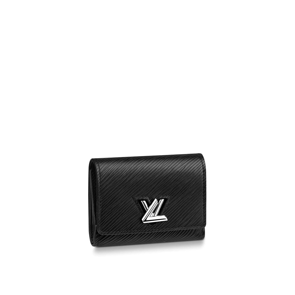 Louis Vuitton Twist XS Wallet Epi Leather in Black M63322