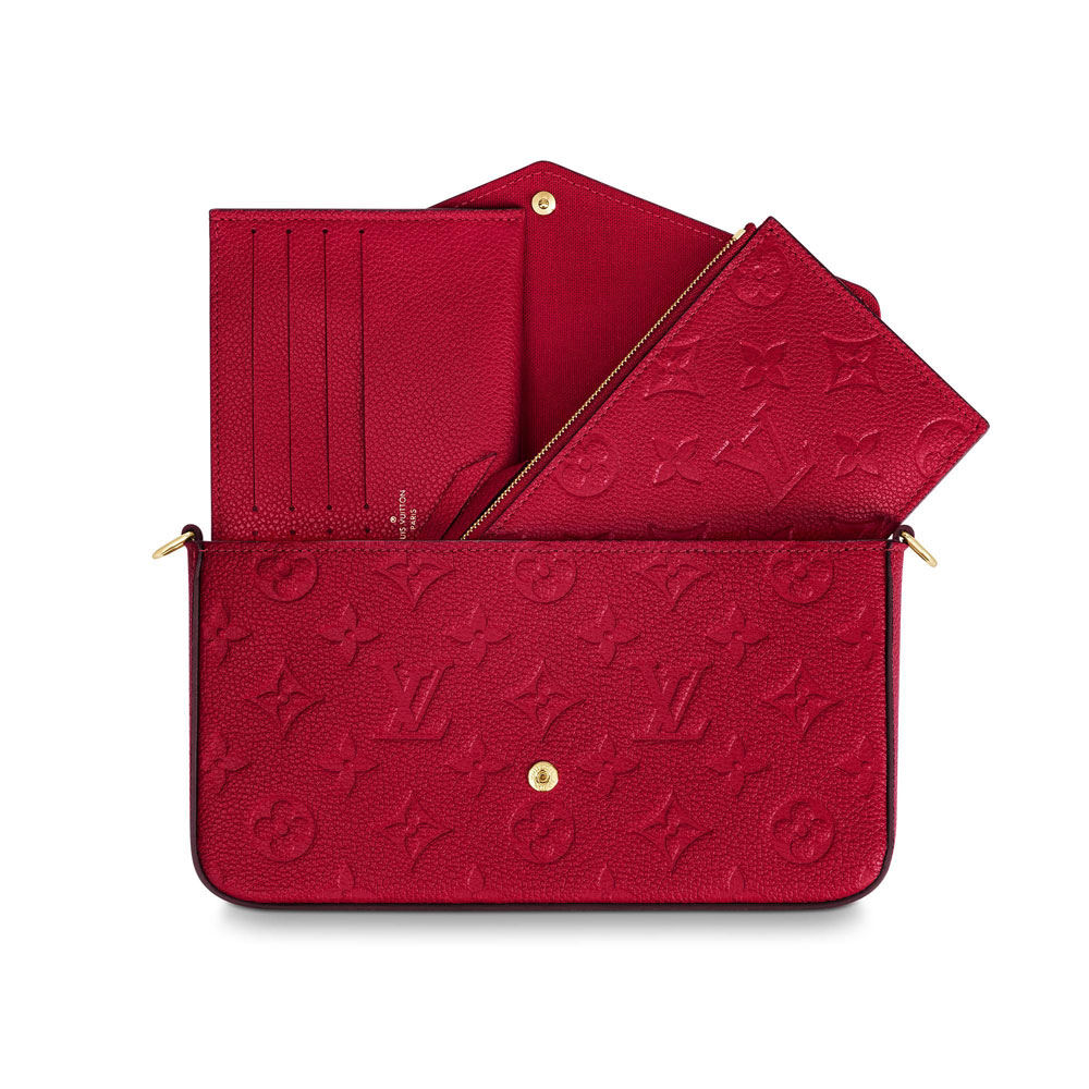 Louis Vuitton Monogram Leather Pochette Felicie Bag M63700 - Photo-4