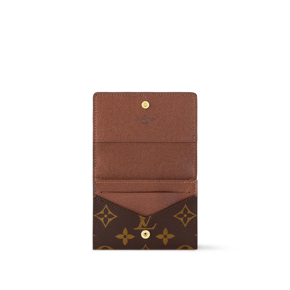 Louis Vuitton Enveloppe Carte de visite Monogram Wallet M63801 - Photo-4