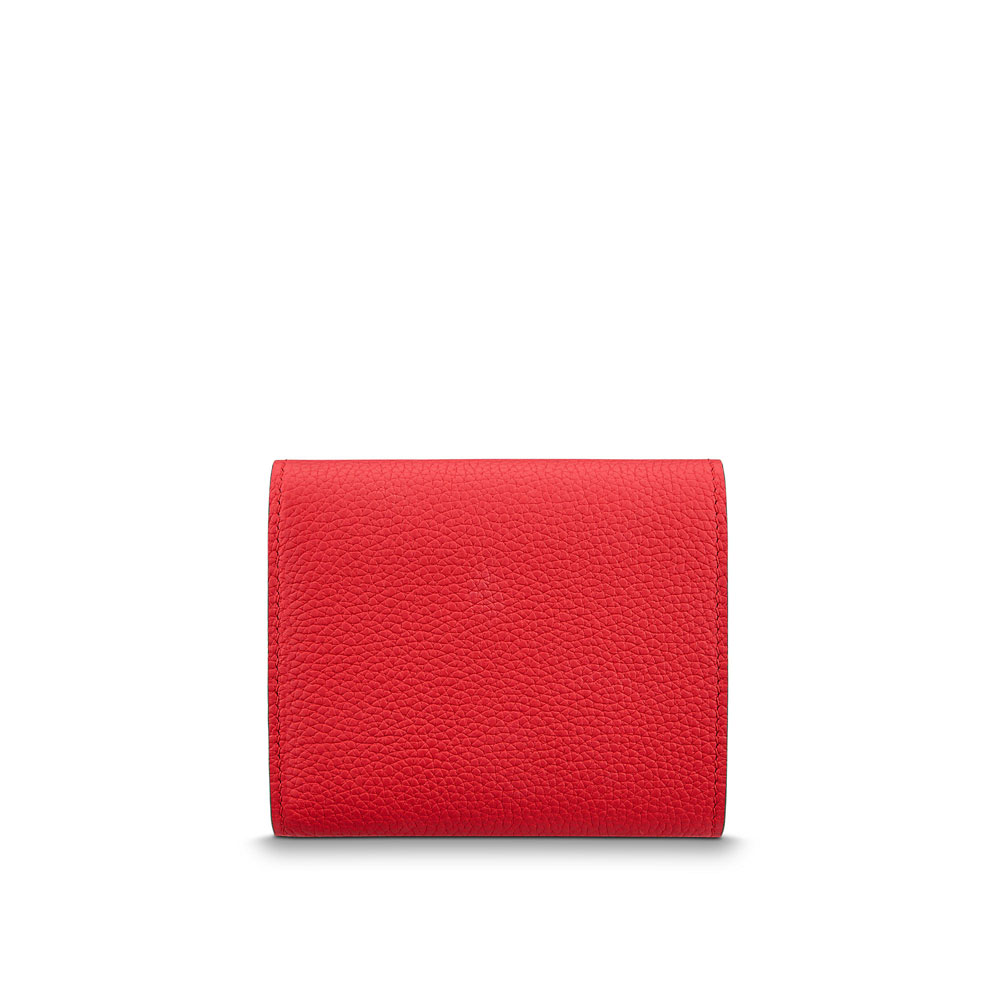 Louis Vuitton Double V Compact Wallet Monogram Taurillon Leather M64419 - Photo-4