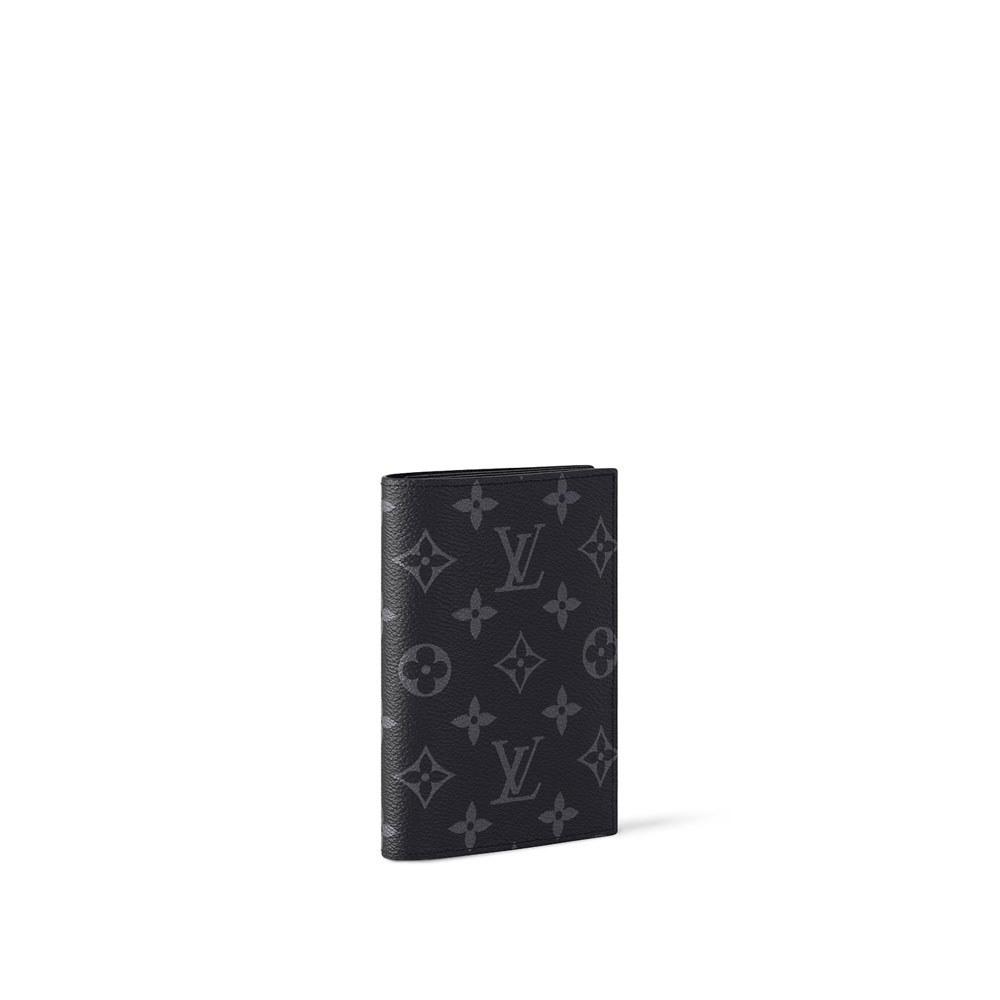 Louis Vuitton Passport Cover Monogram Eclipse Wallet M64501 - Photo-2