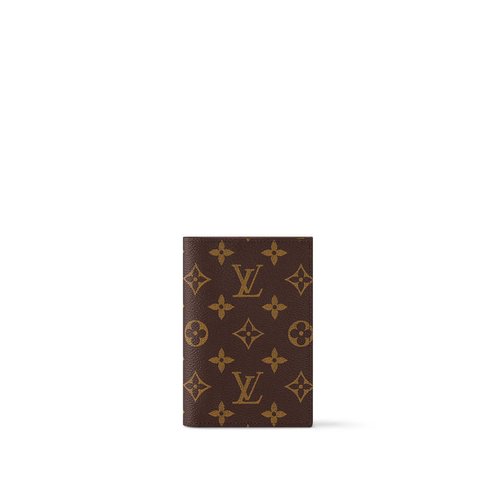 Louis Vuitton Passport Cover Monogram Canvas Wallet M64502