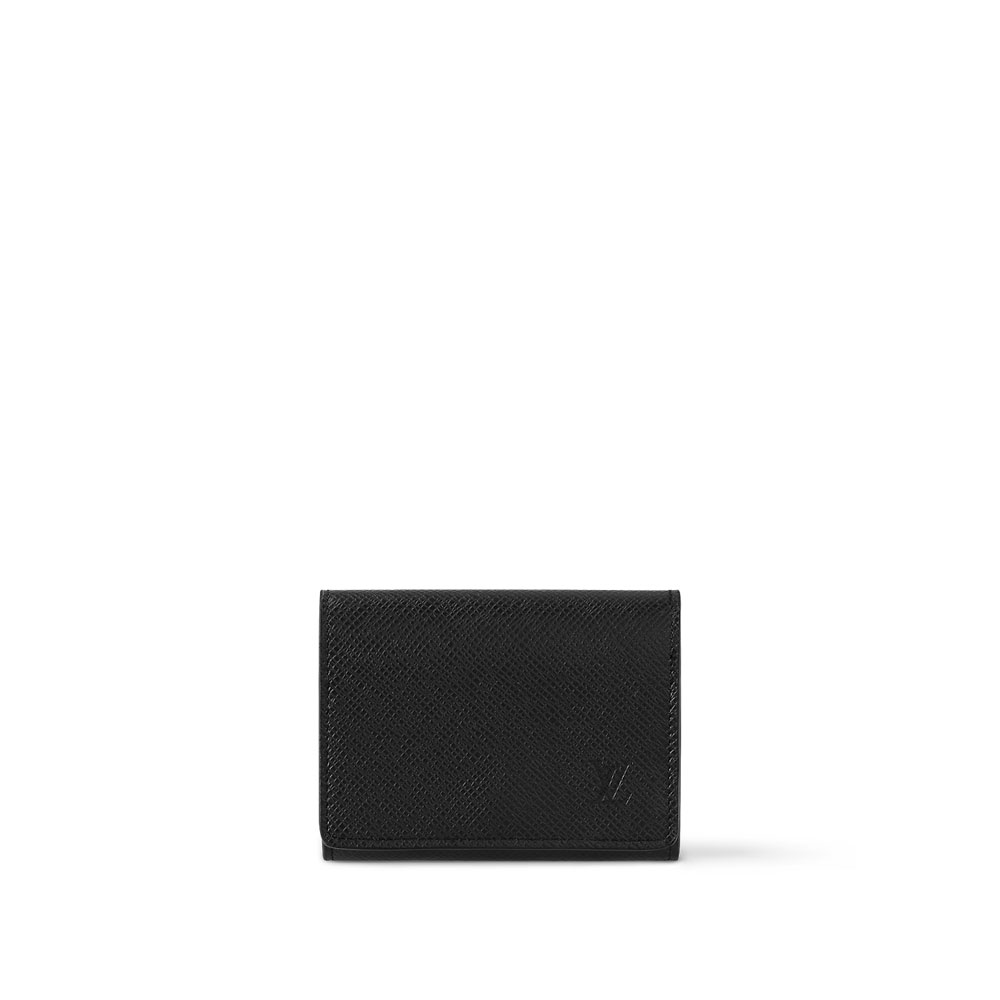 Louis Vuitton Enveloppe Carte De Visite Taiga Wallet M64595