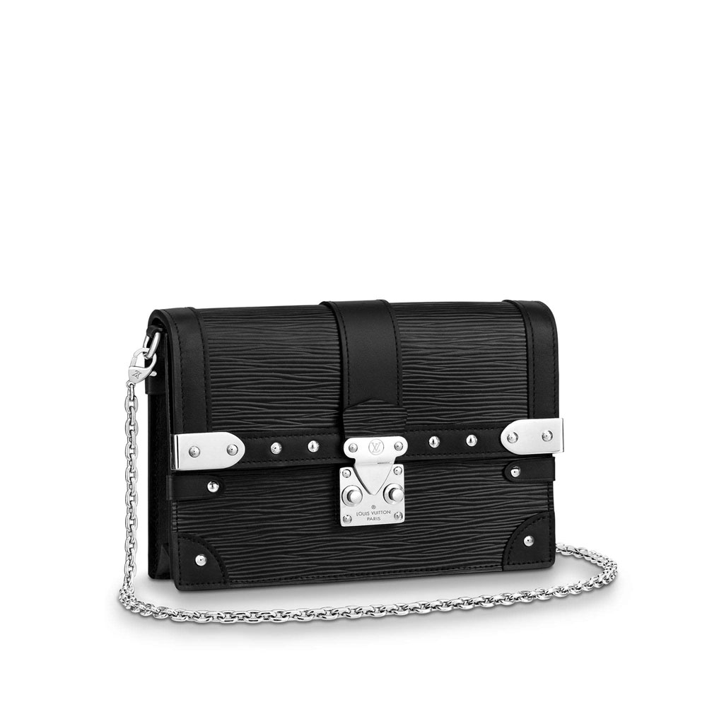 Louis Vuitton TRUNK CHAIN WALLET Epi Leather M67507