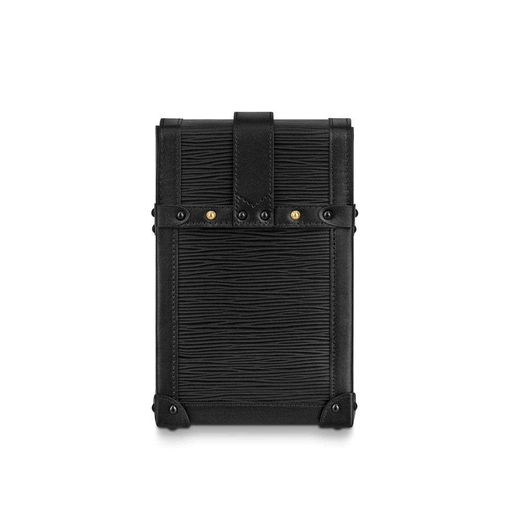 Louis Vuitton Vertical Trunk Pochette Epi Leather in Black M67871 - Photo-4