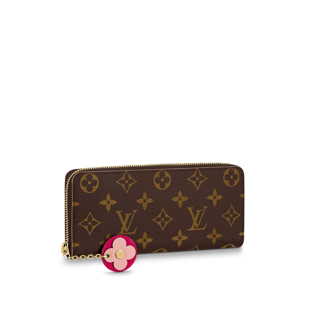 Louis Vuitton Clemence Wallet Monogram in Brown M68314