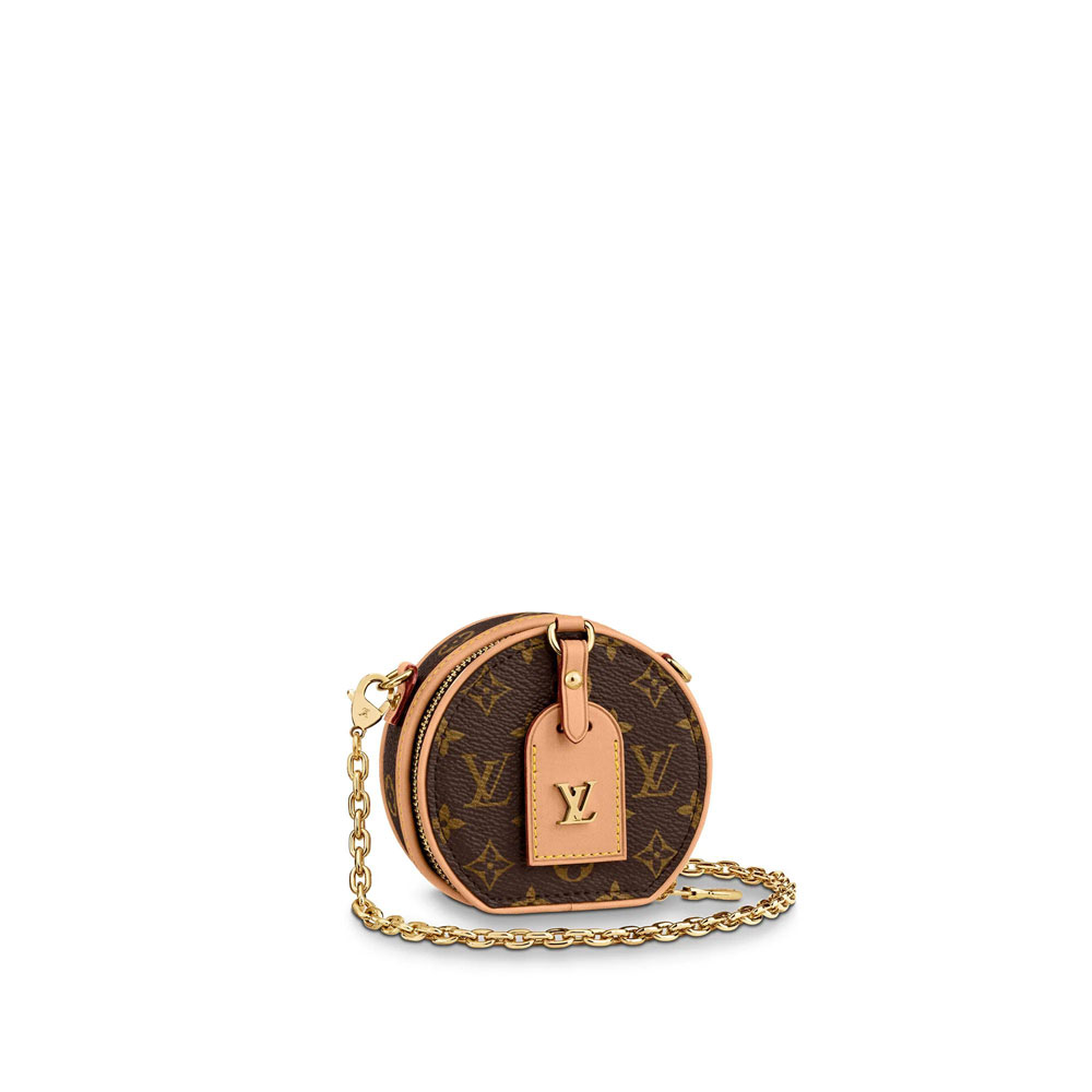 Louis Vuitton Boite Chapeau Necklace Monogram in Brown M68570