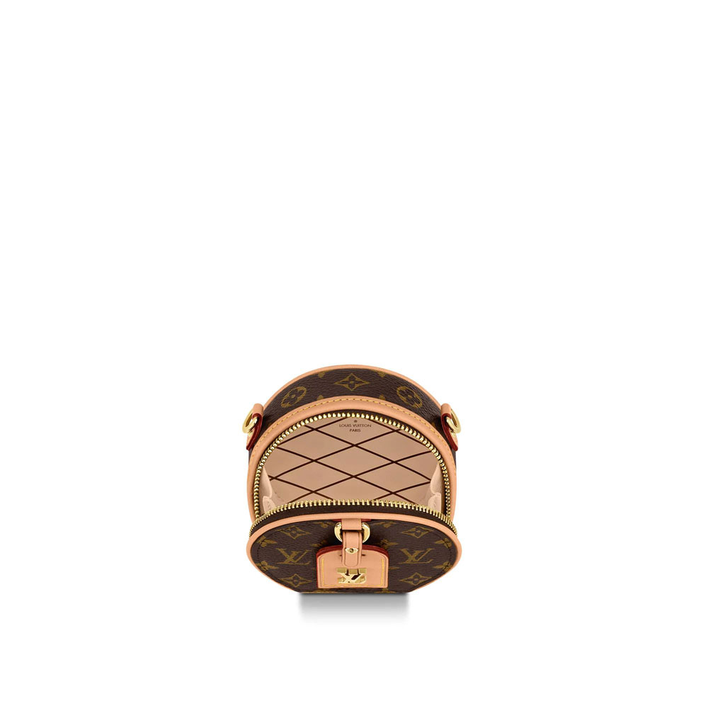 Louis Vuitton Boite Chapeau Necklace Monogram in Brown M68570 - Photo-3