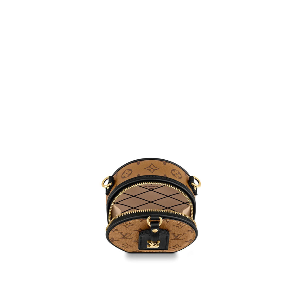 Louis Vuitton Boite Chapeau Necklace Monogram Reverse Canvas M68577 - Photo-3