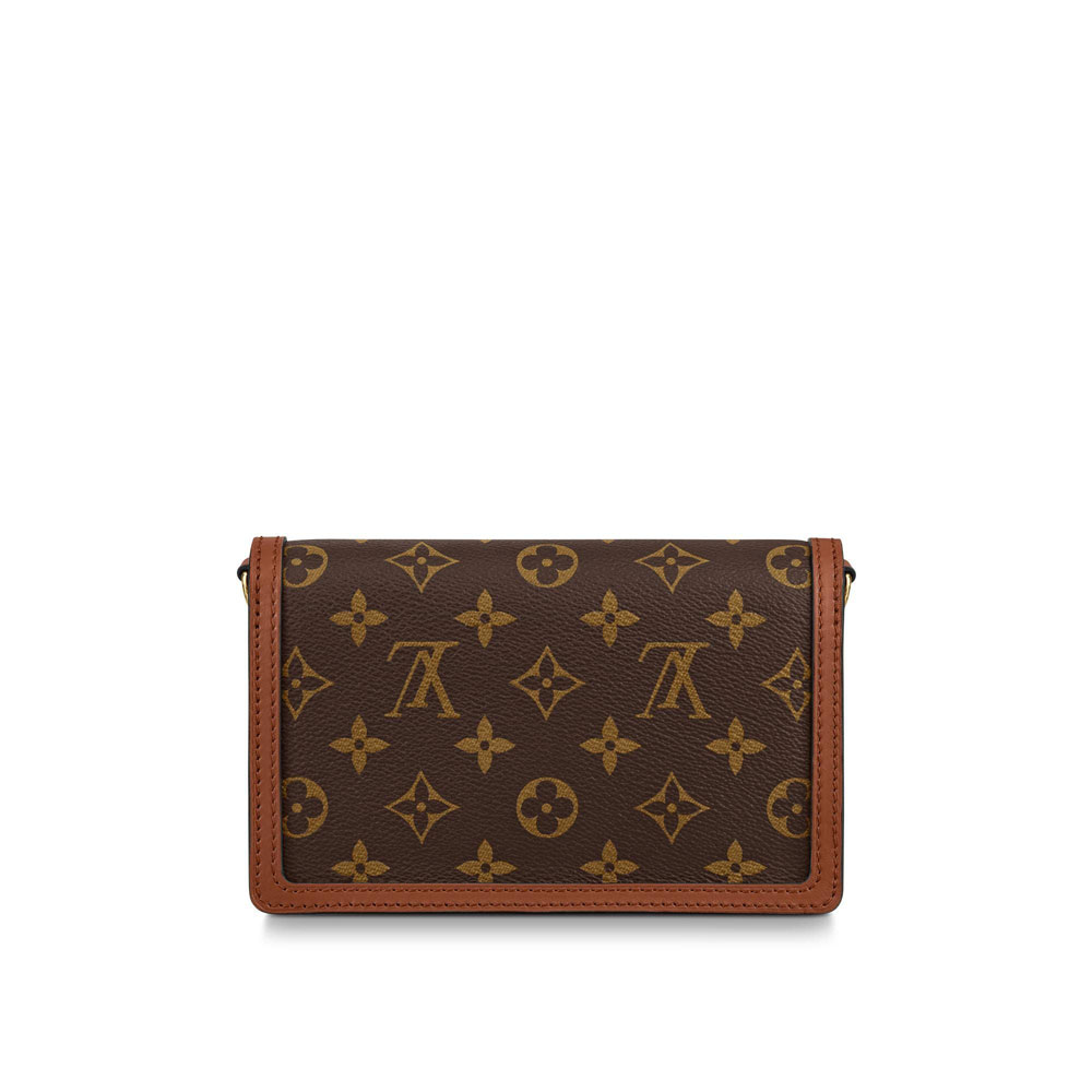 Louis Vuitton Dauphine Chain Wallet Monogram in Brown M68746 - Photo-4