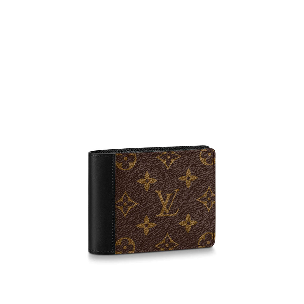 Louis Vuitton Multiple Wallet Monogram Macassar Canvas M69408