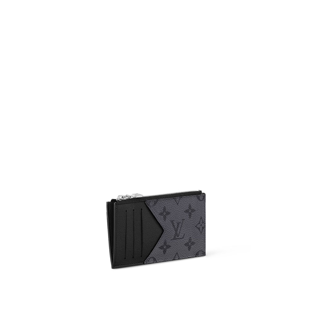 Louis Vuitton Coin Card Holder Monogram Eclipse M69533 - Photo-2