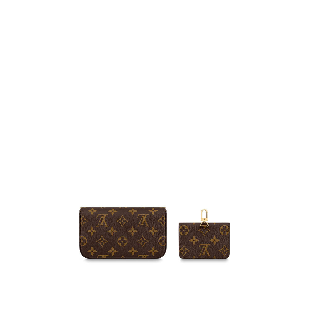 Louis Vuitton Felicie Strap Go Monogram in Brown M80091 - Photo-3