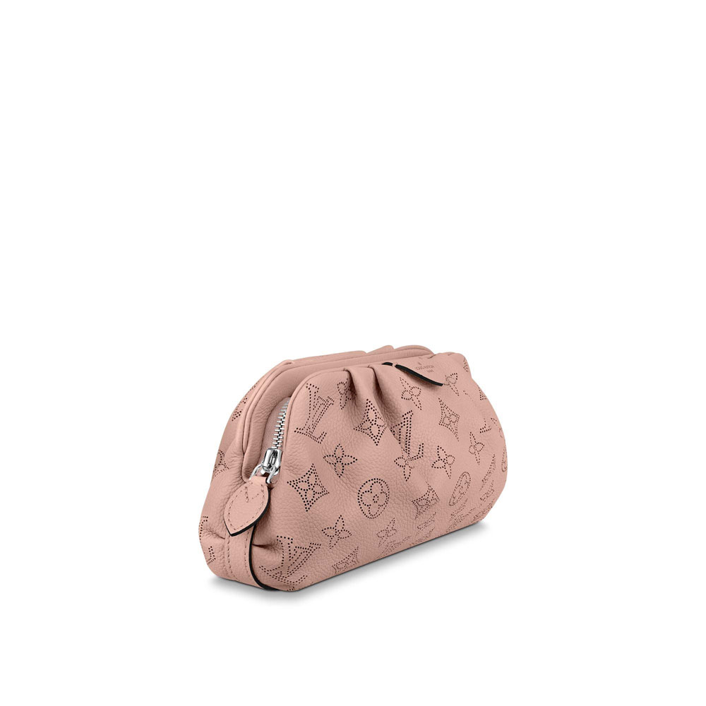 Louis Vuitton Scala Mini Pouch Mahina in Rose M80092 - Photo-2