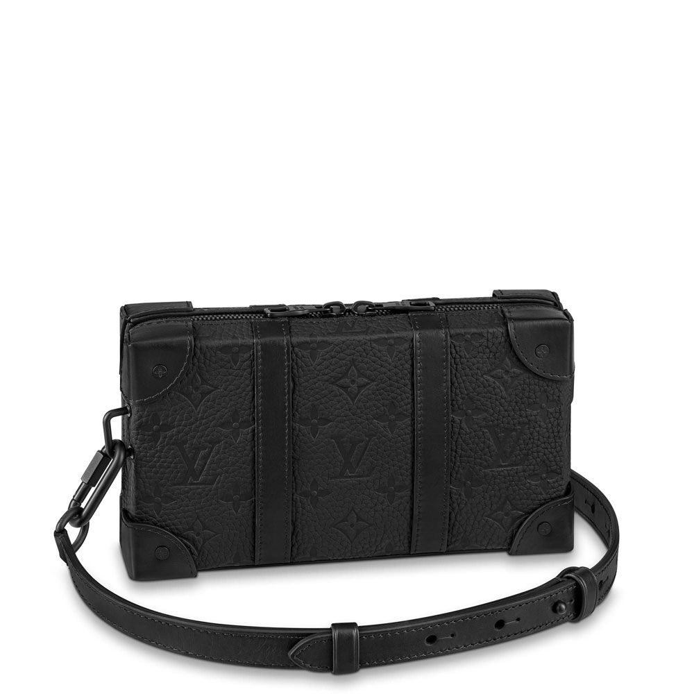 Louis Vuitton Soft Trunk Taurillon Monogram in Black M80224