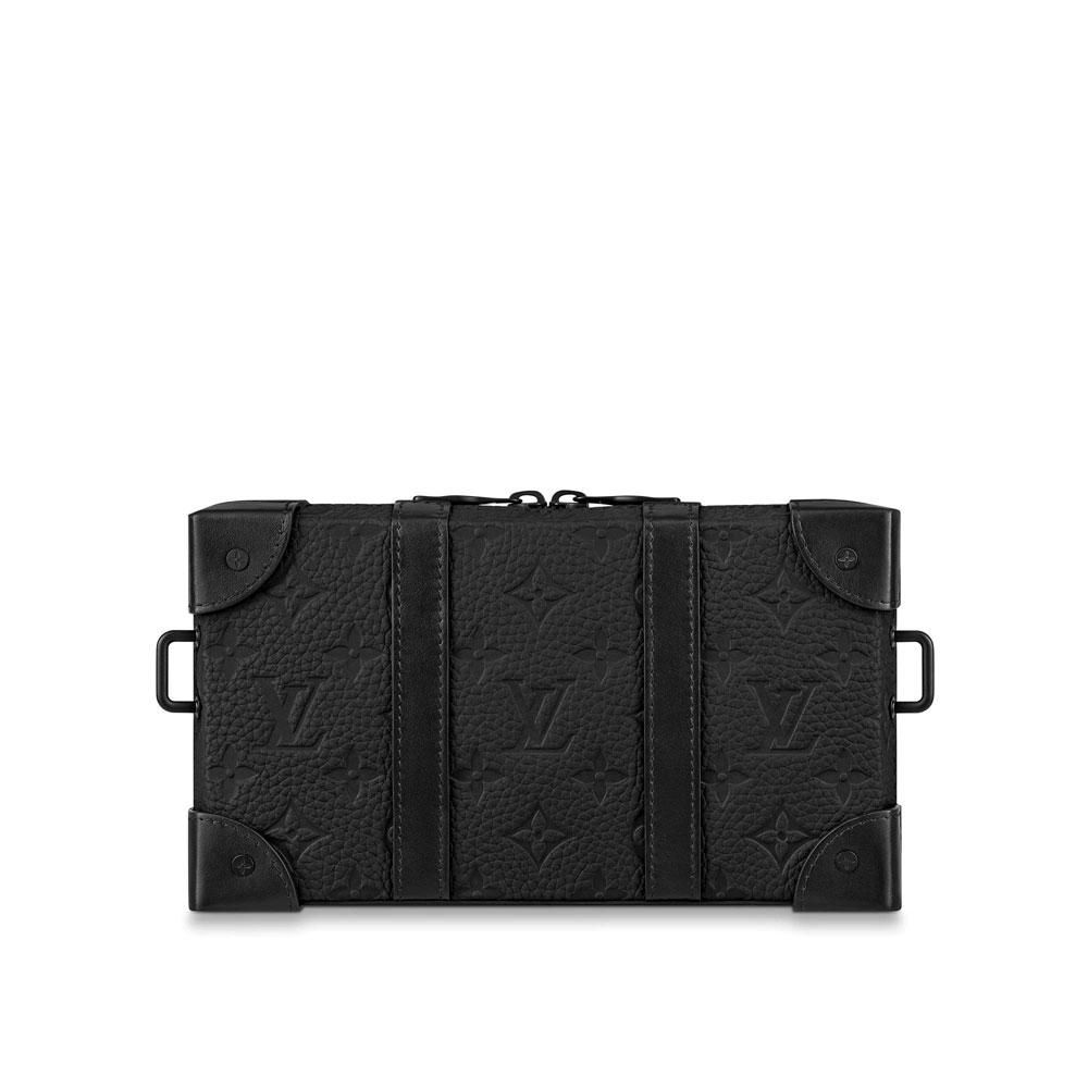 Louis Vuitton Soft Trunk Taurillon Monogram in Black M80224 - Photo-3