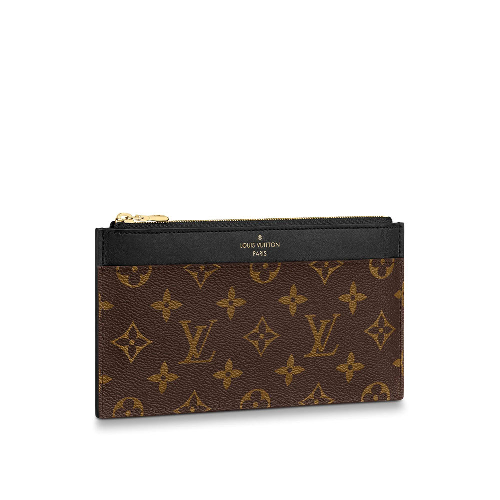 Louis Vuitton Slim Purse Monogram in Brown M80348