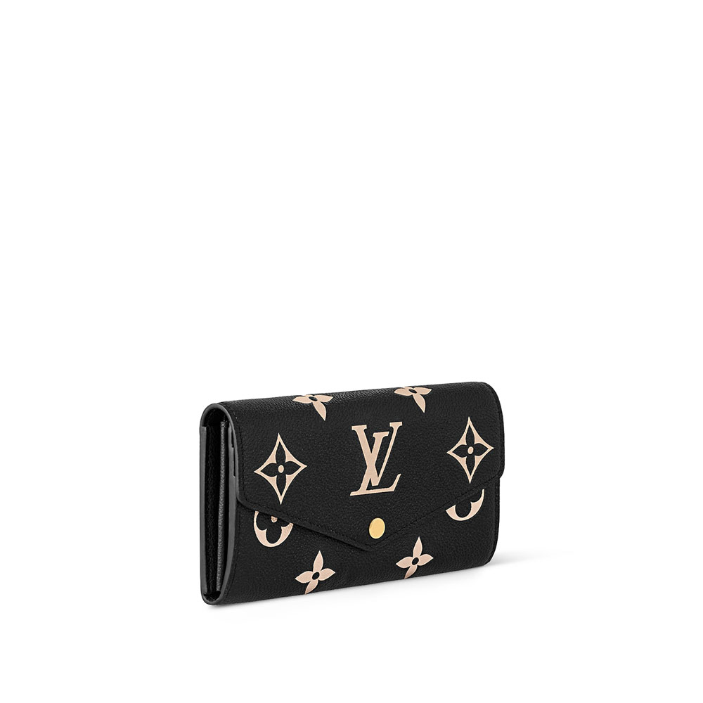 Louis Vuitton Sarah Wallet Bicolor Monogram Empreinte Leather M80496 - Photo-2