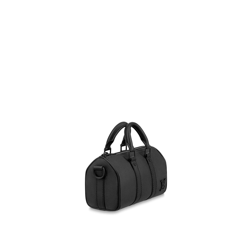 Louis Vuitton Keepall XS LV Aerogram in Black M80950 - Photo-2