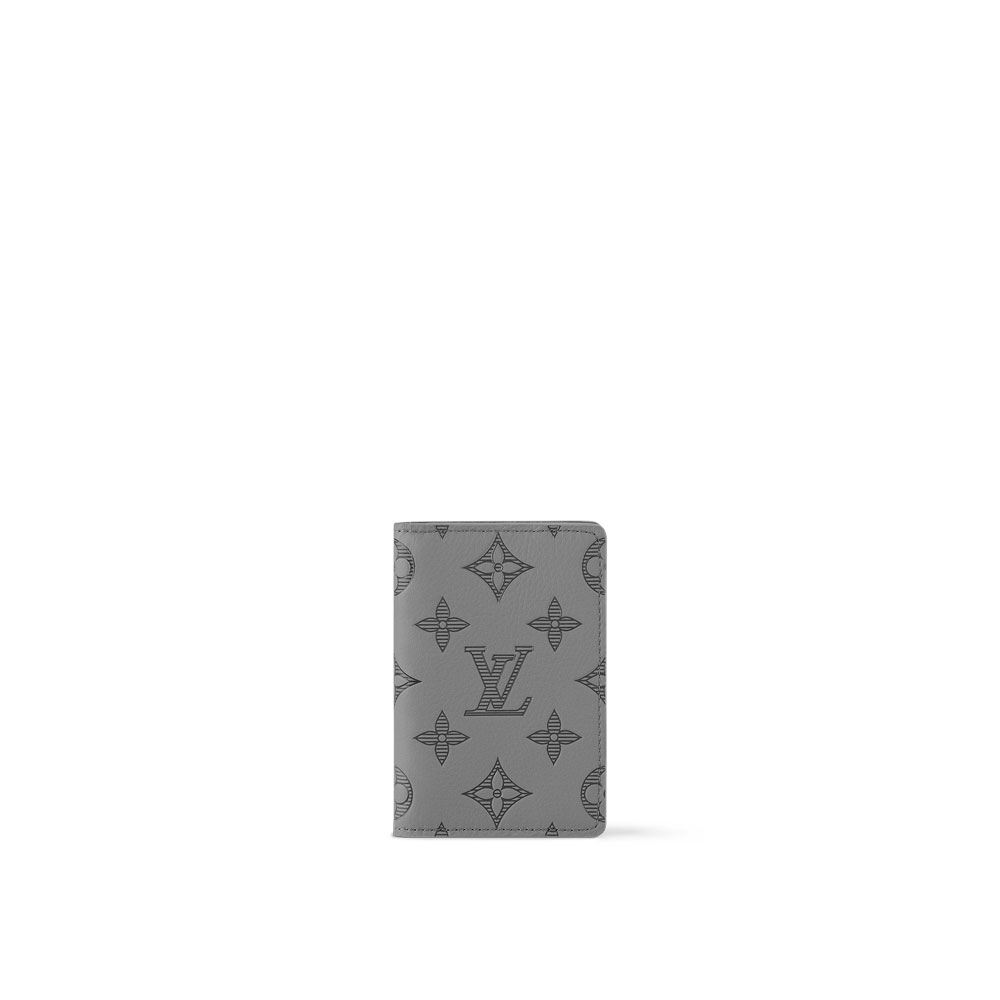 Louis Vuitton Pocket Organizer Monogram Shadow Leather M81382