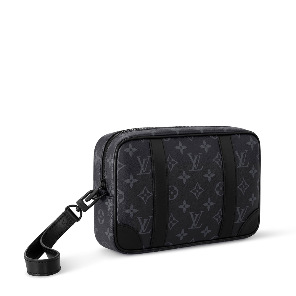 Louis Vuitton Pochette Kasai Monogram Eclipse M82076 - Photo-2