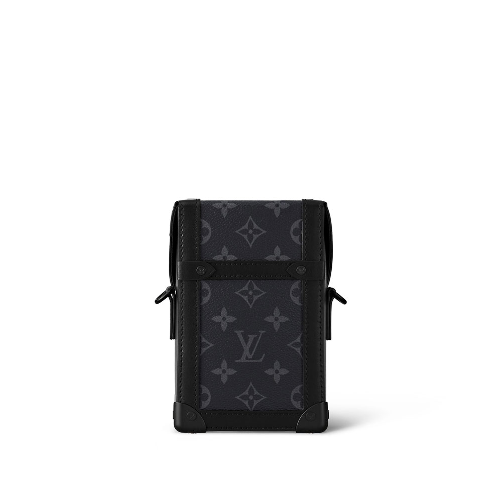 Louis Vuitton Vertical Trunk Wearable Wallet Monogram Eclipse M82077 - Photo-3