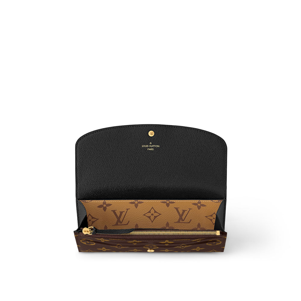 Louis Vuitton Emilie Wallet Monogram Reverse Canvas M82157 - Photo-2