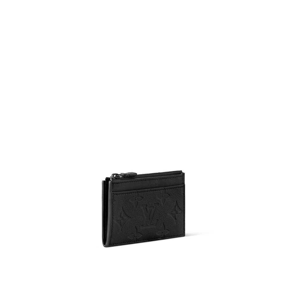 Louis Vuitton Coin Card Holder Monogram Shadow Leather M82245 - Photo-2