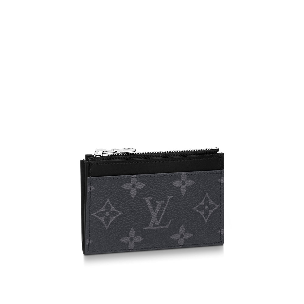 Louis Vuitton Coin Card Holder Monogram Eclipse M82253