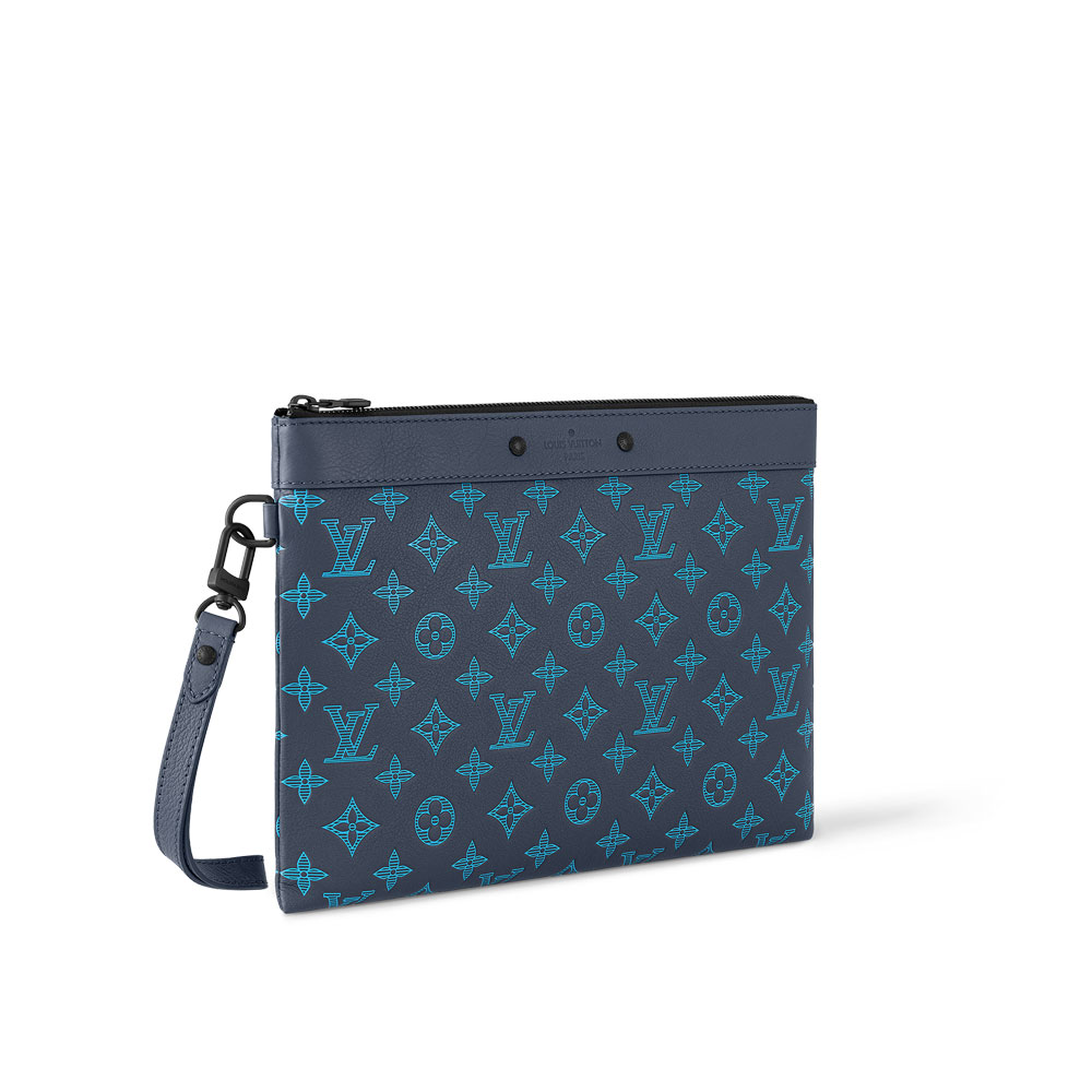 Louis Vuitton Pochette To-Go Monogram Shadow Leather M82321 - Photo-2