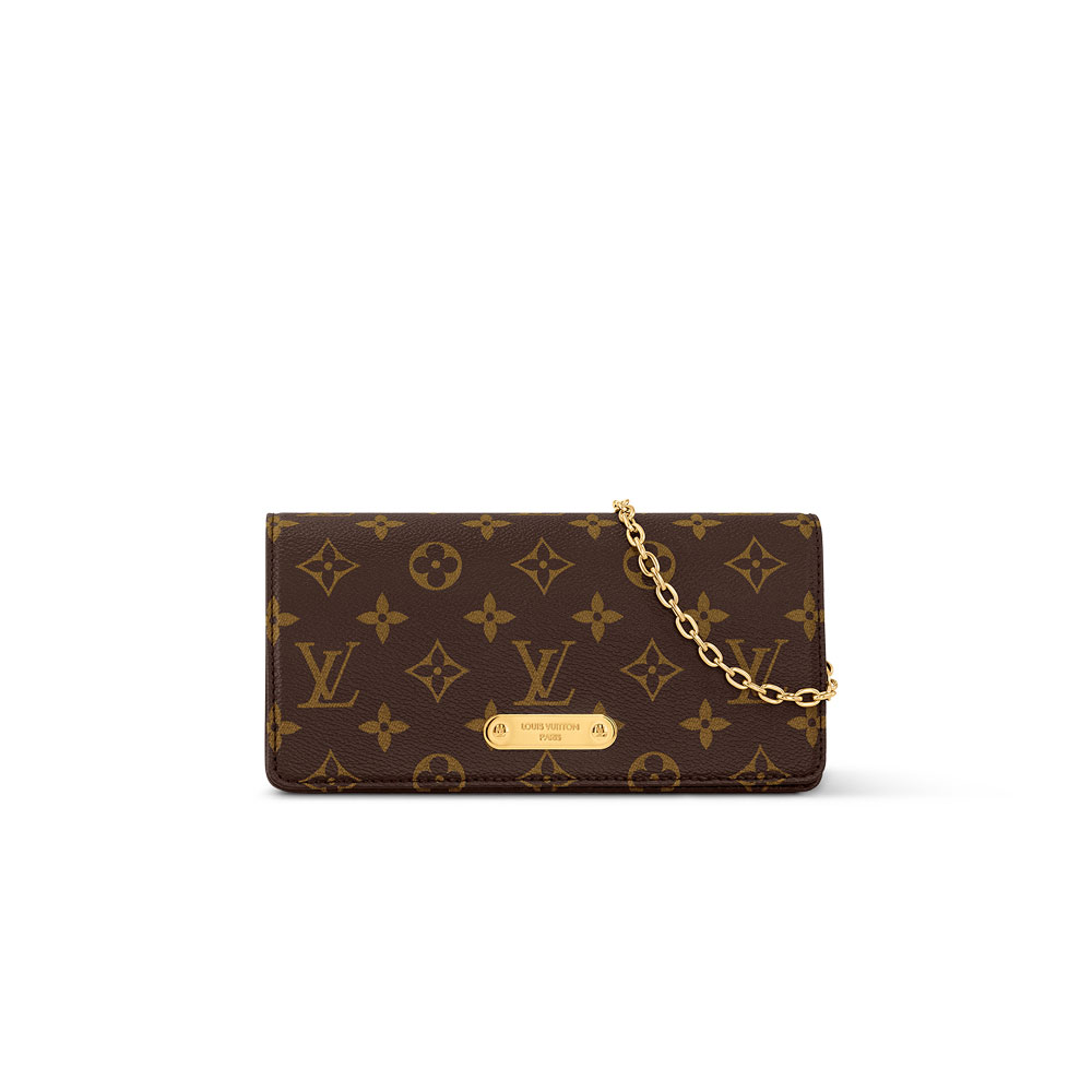 Louis Vuitton Wallet On Chain Lily Monogram M82509