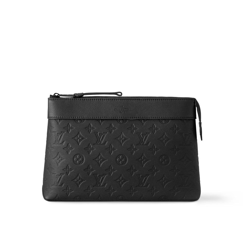 Louis Vuitton Pochette Voyage Souple Monogram Shadow Leather M82545