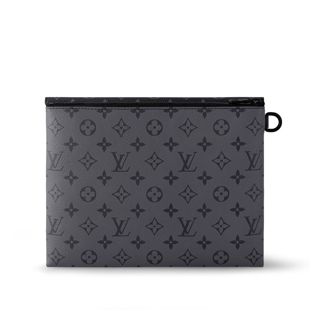 Louis Vuitton Pochette S Lock Monogram Eclipse M82598 - Photo-3