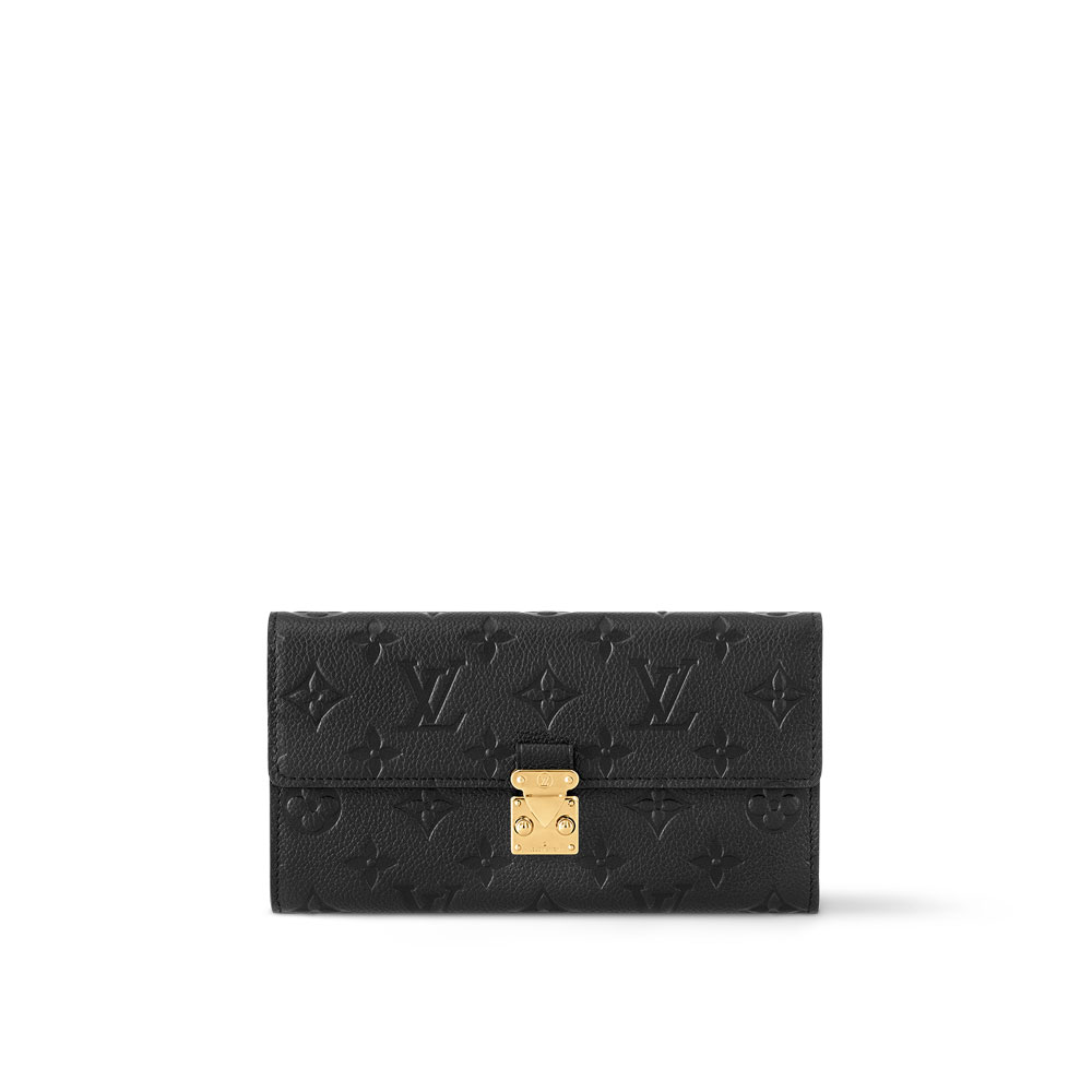 Louis Vuitton Sarah Wallet Monogram Empreinte Leather M82638