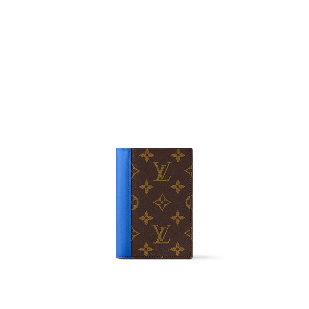 Louis Vuitton Passport Cover Monogram Macassar Canvas M82865