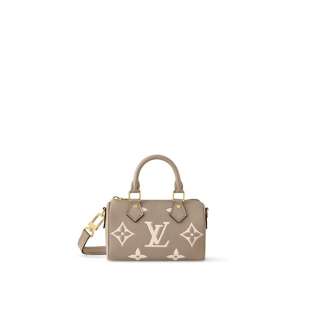 Louis Vuitton Nano Speedy Monogram Empreinte Leather M82890
