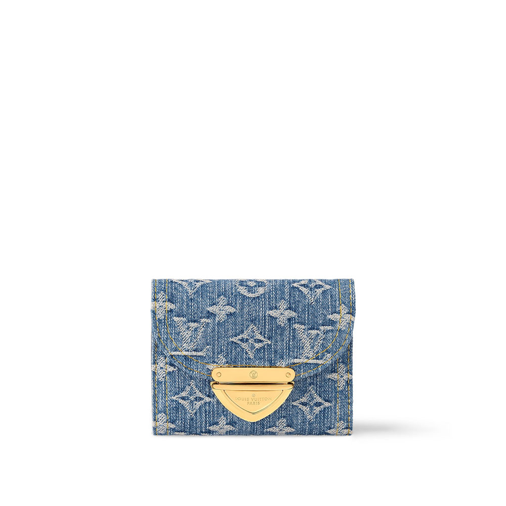 Louis Vuitton Victorine Wallet Monogram Denim M82959