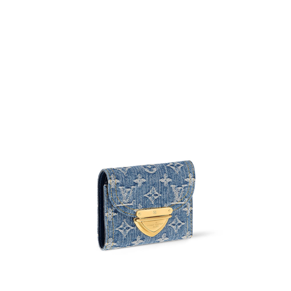 Louis Vuitton Victorine Wallet Monogram Denim M82959 - Photo-2